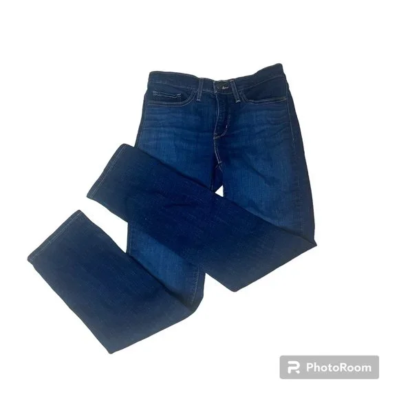 Levi s Jeans Levis 34 Shaping Straight Dark Wash Jeans Size 28